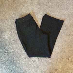 Ann Taylor factory size 6 petite knit charcoal pants